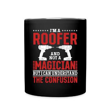 Not a magician, but a master of his craft! - Full Colour Mug - black - Front
