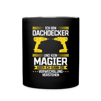 Not a magician, but a master of his craft! - Full Colour Mug - black - Front