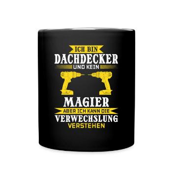Not a magician, but a master of his craft! - Full Colour Mug - black - Front