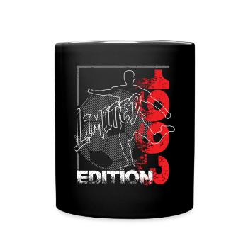 Limited Edition 1993 Limited Edition Football - Full Colour Mug - black - Front