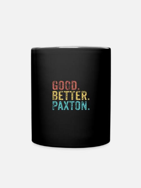 Les gars cool s’appellent paxton - Mug uni - noir