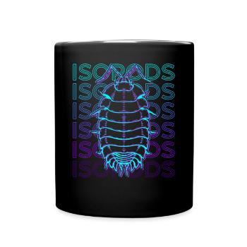 Isopods Collector Retro - Full Colour Mug - black - Front