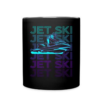 Jet Ski Jet Ski Ride Jet Ski Retro - Mug uni - noir - Devant