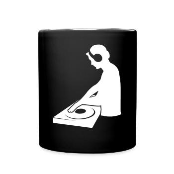 Groove Master - A Must-Have Gift for DJs - Full Colour Mug - black - Front