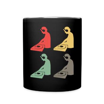 Color Mix Masters - Cadeau pour les DJ colorés - Mug uni - noir - Devant