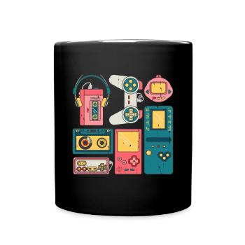 Videospiel-Controller Gaming-Spieler - Tasse einfarbig - Schwarz - Vorne