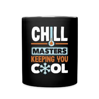 HVAC Expert Technician - Full Colour Mug - black - Front