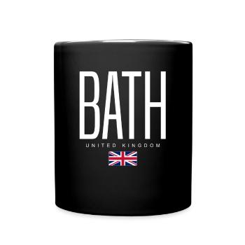 Bath, United Kingdom - Full Colour Mug - black - Front