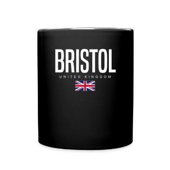Bristol, United Kingdom - Full Colour Mug - black - Front
