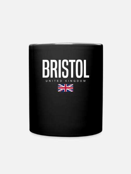 Bristol, United Kingdom - Full Colour Mug - black