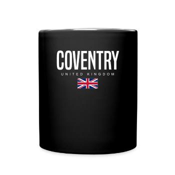Coventry, United Kingdom - Full Colour Mug - black - Front