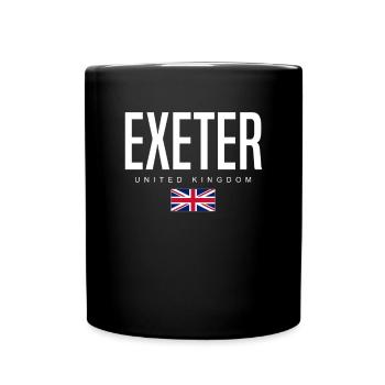 Exeter, United Kingdom - Full Colour Mug - black - Front