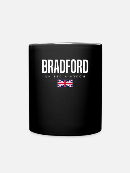 Bradford, United Kingdom - Full Colour Mug - black