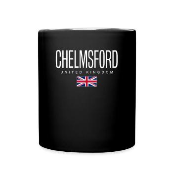 Chelmsford, United Kingdom - Full Colour Mug - black - Front