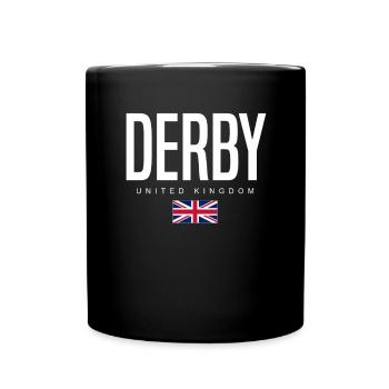 Derby, Royaume-Uni - Mug uni - noir - Devant