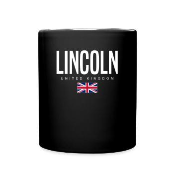 Lincoln, United Kingdom - Full Colour Mug - black - Front