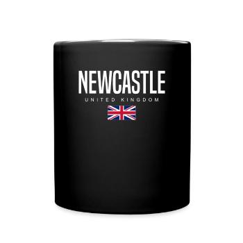 Newcastle, United Kingdom - Full Colour Mug - black - Front
