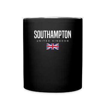 Southampton, England, United Kingdom - Full Colour Mug - black - Front