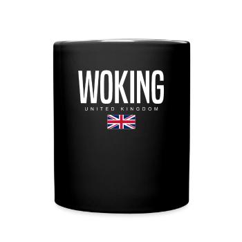 Woking, England, United Kingdom - Full Colour Mug - black - Front