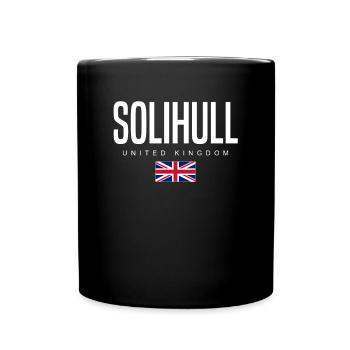 Solihull, England, United Kingdom - Full Colour Mug - black - Front