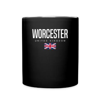 Worcester, England, United Kingdom - Full Colour Mug - black - Front