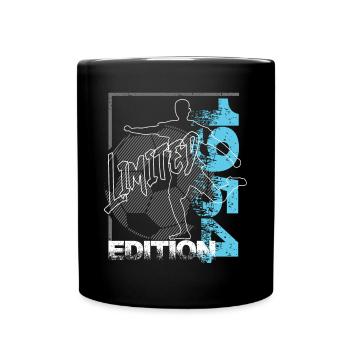 Édition limitée 1954 Édition limitée Football - Mug uni - noir - Devant