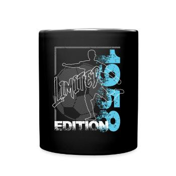 Limited Edition 1958 Limited Edition Fußball - Tasse einfarbig - Schwarz - Vorne