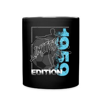 Limited Edition 1959 Limited Edition Fußball - Tasse einfarbig - Schwarz - Vorne