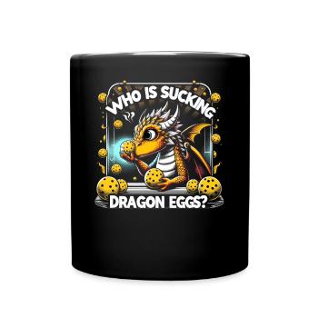 Dragon Pickleball joueur Paddle Game Lover - Mug uni - noir - Devant