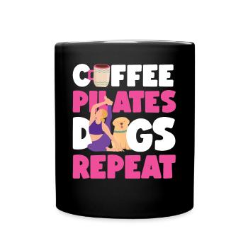 Instructeur de Pilates Professeur Café - Mug uni - noir - Devant