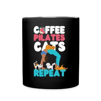 Instructeur de Pilates Professeur Café - Mug uni - noir - Devant