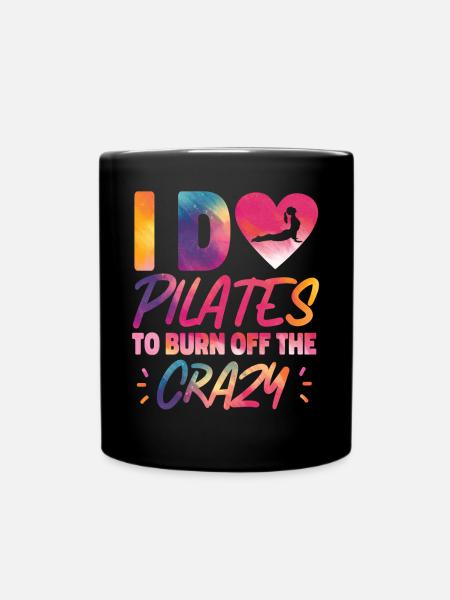 Pilates Instructor Teacher - Tasse einfarbig - Schwarz