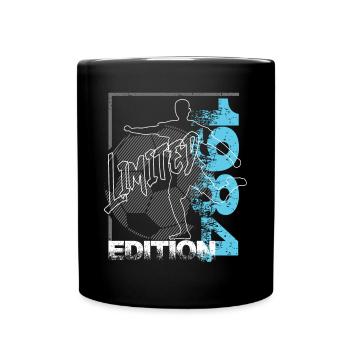 Limited Edition 1984 Limited Edition Football - Full Colour Mug - black - Front