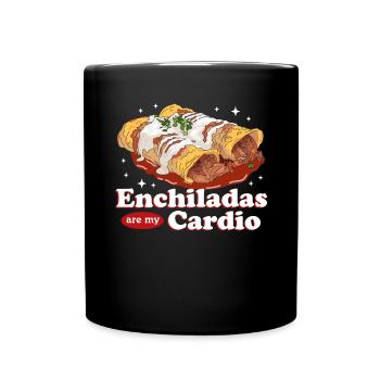 Enchilada Mexican Food Enchiladas Gift - Full Colour Mug - black - Front