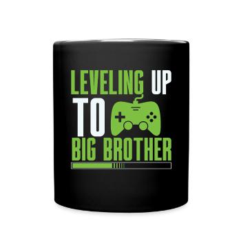 Big Brother Video Gamer New Brother Gaming - Mug uni - noir - Devant