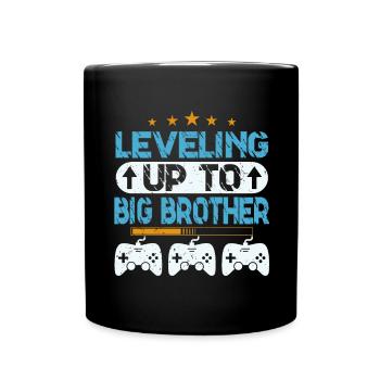 Big Brother Video Gamer New Brother Gaming - Mug uni - noir - Devant