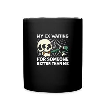 Divorce Separation End Relationship Gift - Full Colour Mug - black - Front