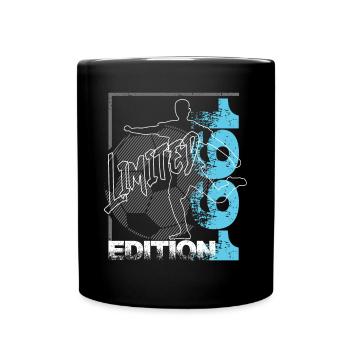 Limited Edition 1991 Limited Edition Football - Full Colour Mug - black - Front