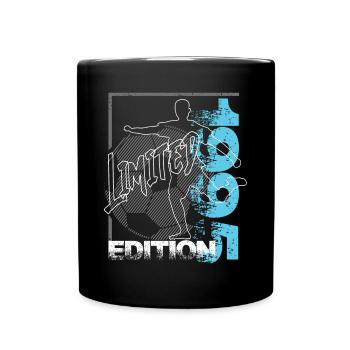 Limited Edition 1995 Limited Edition Football - Full Colour Mug - black - Front