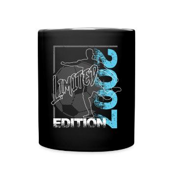 Limited Edition 2007 Limited Edition Fußball - Tasse einfarbig - Schwarz - Vorne