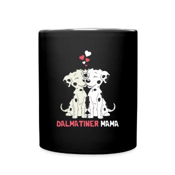 Best Dalmatian Mom - Full Colour Mug - black - Front