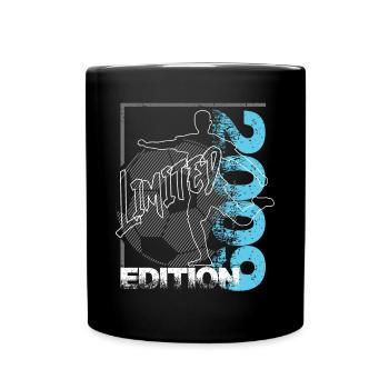 Limited Edition 2009 Limited Edition Football - Full Colour Mug - black - Front