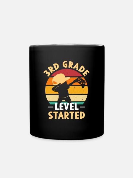 3.Klasse Dabbing Gamer - Tasse einfarbig - Schwarz