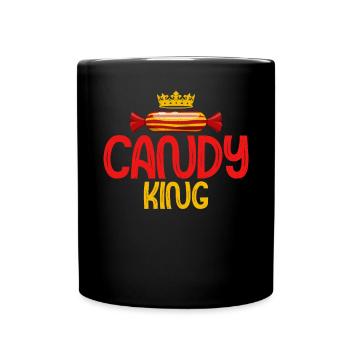 Candy Gift - Tasse einfarbig - Schwarz - Vorne