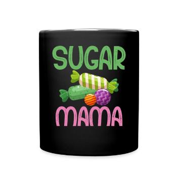 Candy Gift - Tasse einfarbig - Schwarz - Vorne