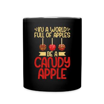 Candy Gift - Tasse einfarbig - Schwarz - Vorne