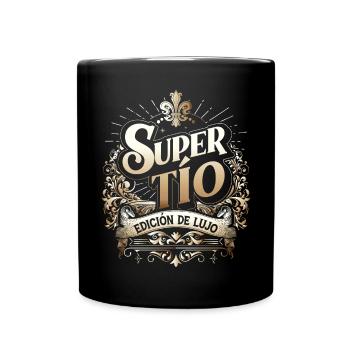 Super Oncle Édition Deluxe - Mug uni - noir - Devant