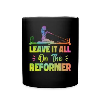 Instructeur de Pilates Enseignant - Mug uni - noir - Devant