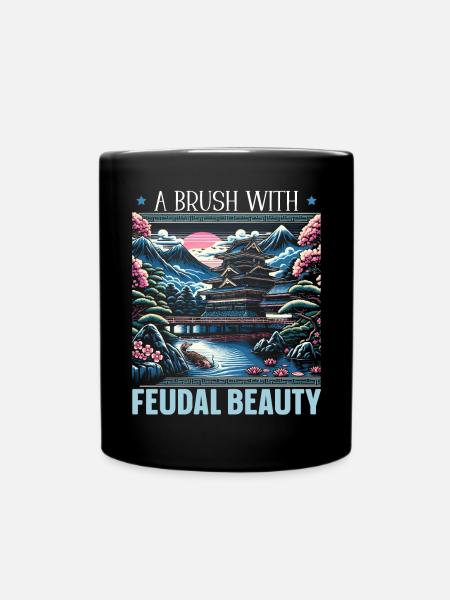 Feudales Japan Kultur Japanische Kanji Geschichte - Tasse einfarbig - Schwarz