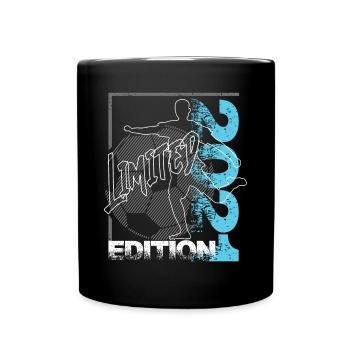Limited Edition 2021 Limited Edition Football - Full Colour Mug - black - Front